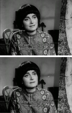 frumpiest:  descroissants:  interview. agnés varda, c.1960’s  Varda’s wiki page, so you can peep are her really cool hair. 