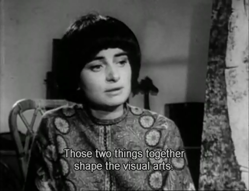 frumpiest:  descroissants:  interview. agnés varda, c.1960’s  Varda’s wiki page, so you can peep are her really cool hair. 