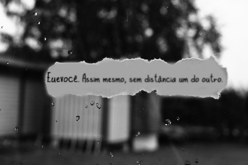 Tudo isso com você...