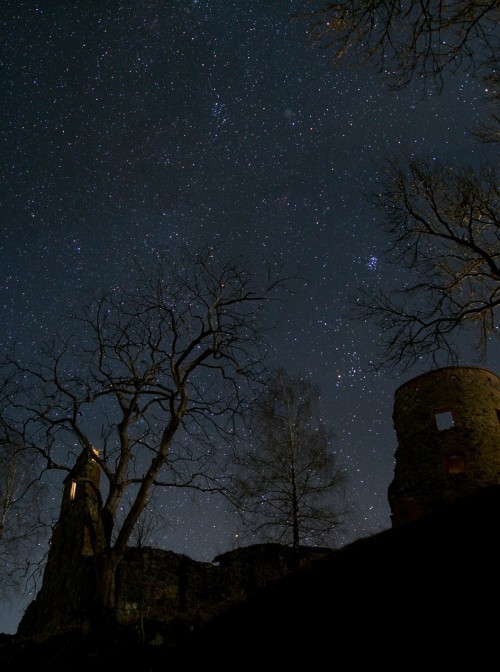 Starry Night Castle. Credit & Copyright: P-M Hedén