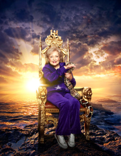 mikeruiz1:  The queen Betty White. 