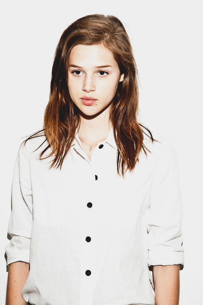 Anais Pouliot at Derek Lam Spring 2013 castings