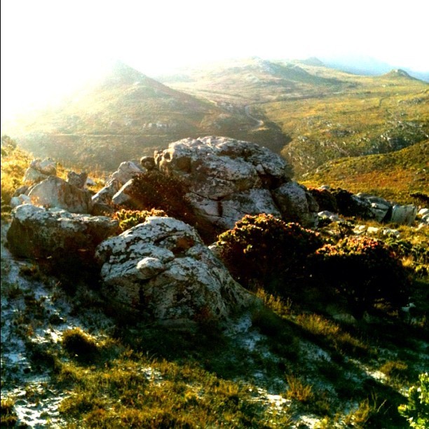 Topsiiiide #bouldering #island #southafrica #capetown #mountains #views #ocean #mountains #nature (Taken with Instagram)