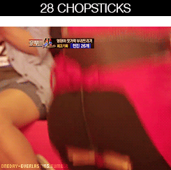 saschablaus:  escapefrommetalgear:  shinimegami:  oneday-everlasting: ‘The Power of Hobutt’ | GOV ‘Breaking chopsticks with the butt’ game!!  IDK how many of you are into kpop, but here’s a guy breaking chopsticks with his ass.  i am confused