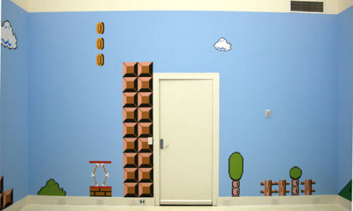 martinekenblog:  The room that makes you a part of Super Mario world 