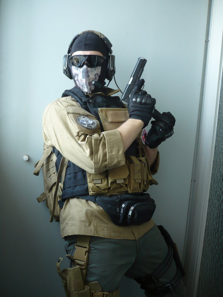 Let's do this. — Ghost MW2 Favela Kit by ~ReijiKageyama