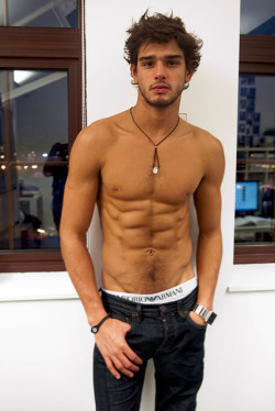 hotsouls:marlon teixeira sexy body   the more lines on your torso the better