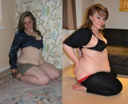 From-Thin-To-Fat:  Big Cutie Bonnie Share Your Gain!