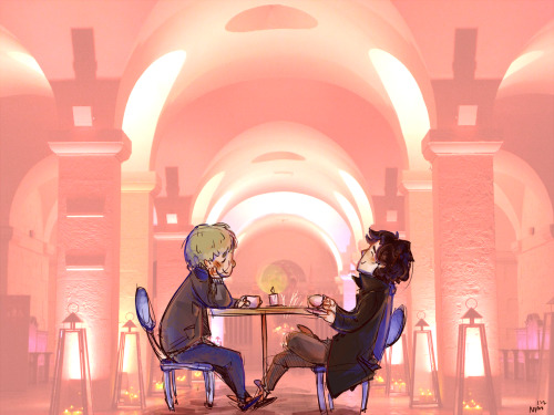 littlenimart: OTP Challenge Day 4: On a Date I think John would have the idea to take Sherlock out t