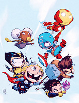  Marvel Comics Meme | nine artists (3/9)↳ Skottie Young 