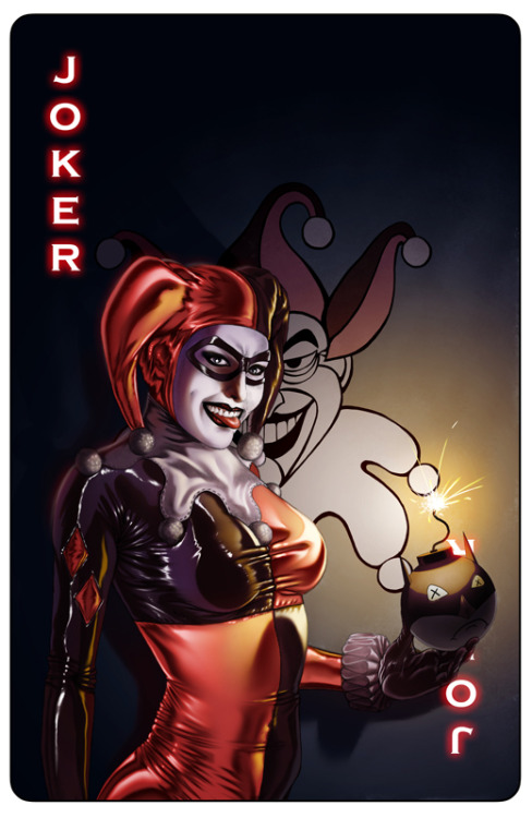 patientcomicaddict:  HARLEY QUINN by Casey Heying