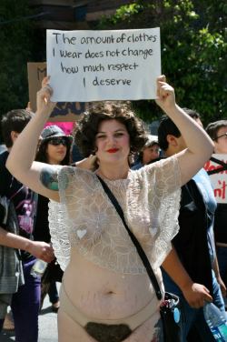 crowcrow:  me at slutwalk 2012