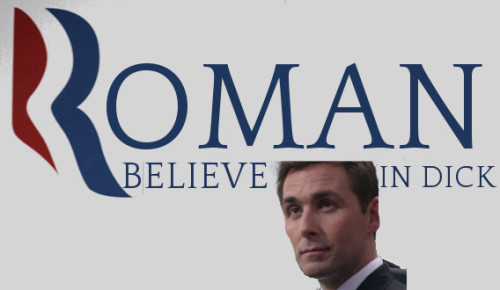  nerdylittledude: Romney Roman campaign posters, designed for my lovely friend Anastasia. (Rough drafts, obv, because look at his face)  FOLLOWERS! Can you guys help us pick which campaign slogan is best? 