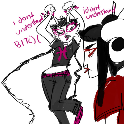 wecanspooky:  wecanspooky:  this is my new headcanon for meenah and damara  remember how this turned out completely accurate 