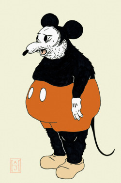 just-art:  Mickey Da Rat by Andrew Henry 