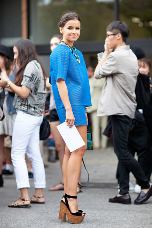 fashionrue:  she’s so cute