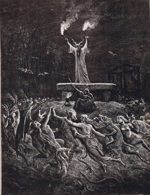 beautydestroyed-blog: Gustave Doré - Welcome to another Sabbath