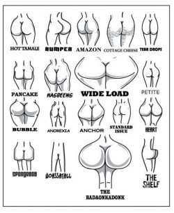 Types of women asses
