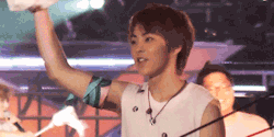 minseokie:  1/100 gifs of Minseok : The way that you flip your hair gets me overwhelmed. ♥ 