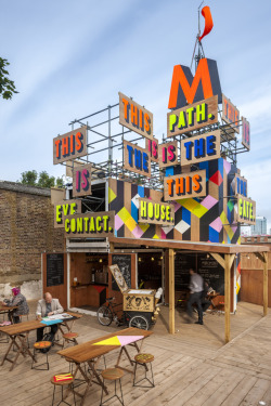  Movement Pop-up Cafe - Morag Myerscough