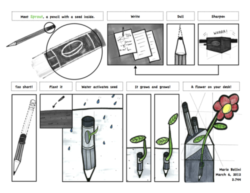 kingcheddarxvii:  usapin:  usapin:  Sprout: a pencil with a seed  What if instead of throwing your pencil stubs away you could plant them and have them grow into something delicious, beautiful, and fun?  What if pencils could grow? Sprout is a pencil