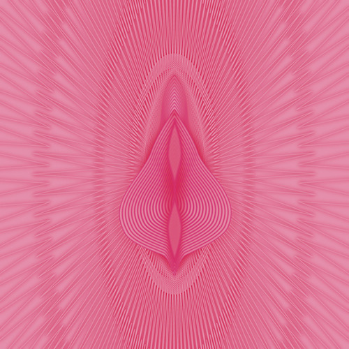 oxane:  VAGINETTE #06 by VonMurr Vaginettes is one of my oldest (1999) pink pieces - it is a set of 18 digital filigrees in small size (20 x 20 cm). I am as most heterosexual men follower of the Pink Oyster Cult. We are all voyeurs, mesmerized by the