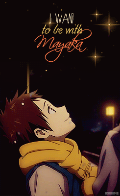 ayanime:  I want to be with mayaka, no question