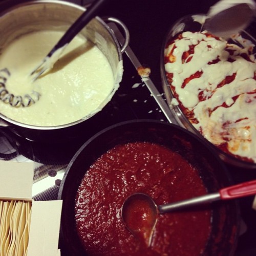 #foodstagram #lasagne #italienfood #food #noms #notsohealthyfood (Wurde mit Instagram aufgenommen)