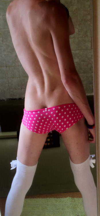 eagle-summers:  Pink panties and socks #2 