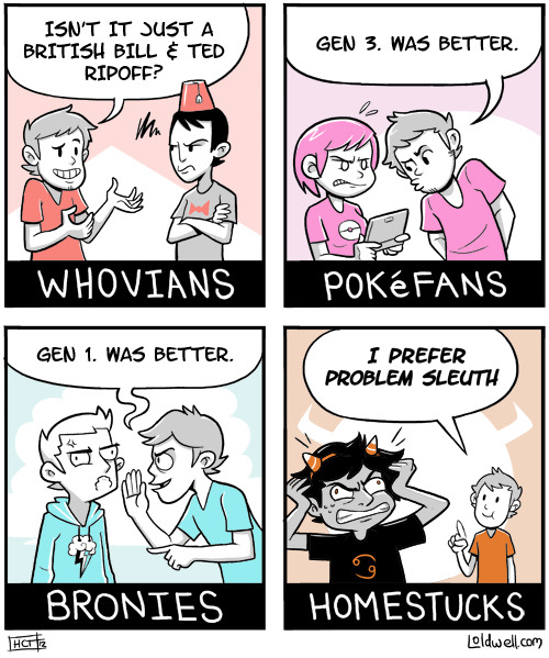 epicbroniestime:  Bueno por lo menos no lo dijo sobre la gen 3.5 Cuantos se han dado cuenta que  hemos llegado a ser de los principales fandom en tumblr?