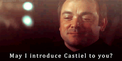 finaljudgement:  angeltimelord:  kneeling-superwholock-whore:  final-judgement:  » Supernatural AU ♔ Crowley being Castiel’s daddy.    →  “He’s my pride &amp; joy.”    screaming internally  I come back to my blog after months of absence