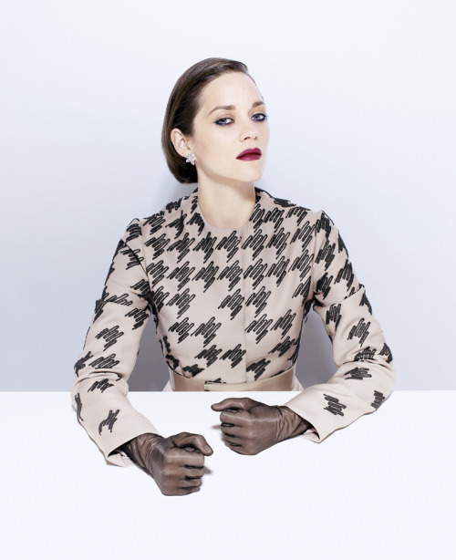 thestandrewknot: Marion Cotillard photographed by Peter Hapak for TIME Style &amp; Design, Fall