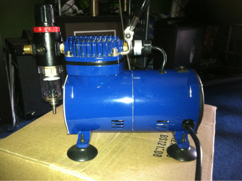 diligentnewtype - I assembled my compressor today. The next step...