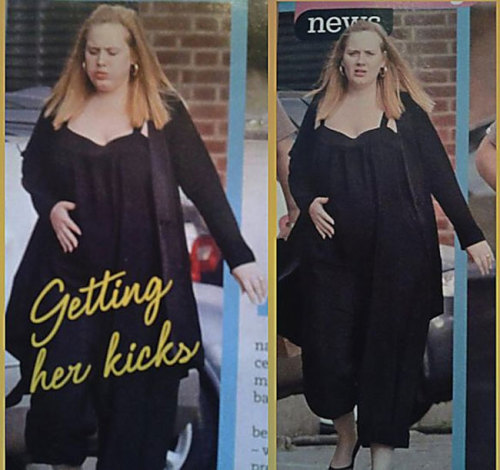 detalhesinuteis:  Adele pregnant