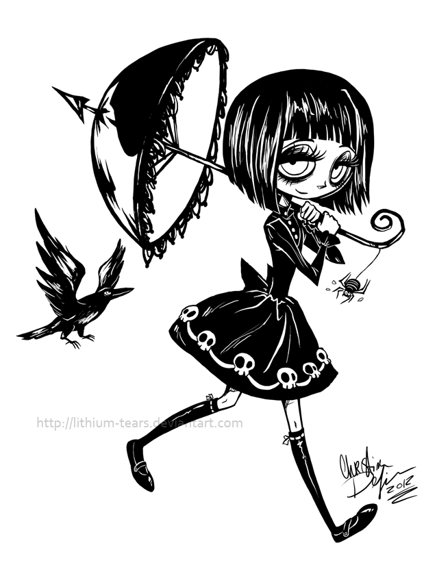 gothiccharmschool:  Oh, these are adorable little drawings! skullsrlove:  Have some