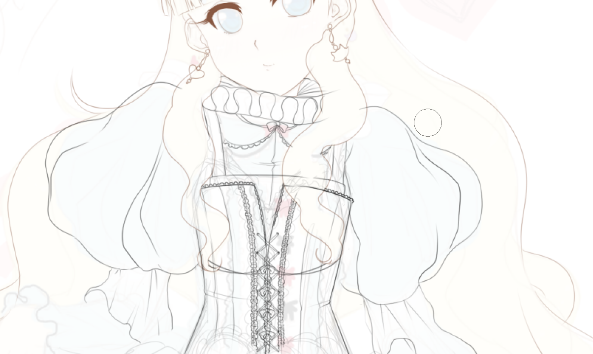 Alice WIP, gosh I can&rsquo;t get over how CUTE she is! Still working on the