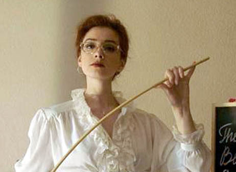 schoolmistresslover:  Miss Hanley is feared at St Margarets School for girls because