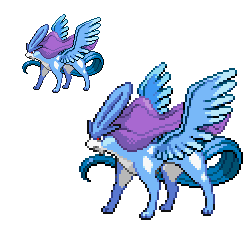  mentalcomplaint replied to your post: mentalcomplaint replied to your post:&hellip; Ass :) How about one of the dog legendary creatures and one of the flying ones. legendary dog and legendary bird! suicune and artincuno :) 