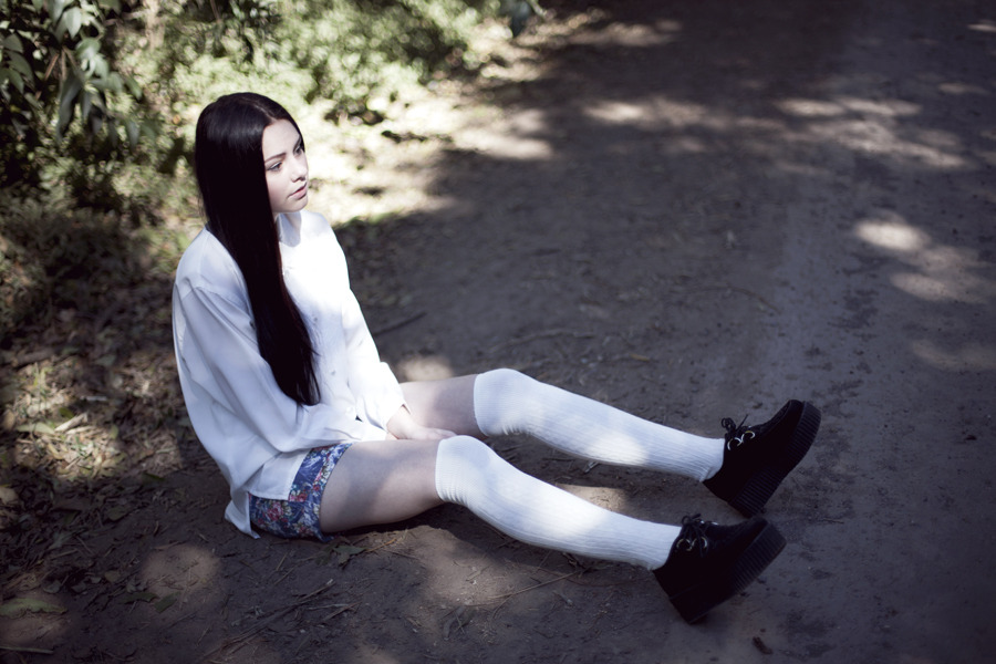 unicornn-:  Another photo from the shoot :)  