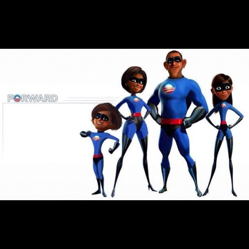 My kind of supers! #TeamObama #cool  (Taken with Instagram)