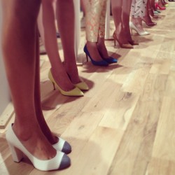 theglitterguide:  Shoe envy at @jcrew #nyfw #qvcstyle (Taken with Instagram) 