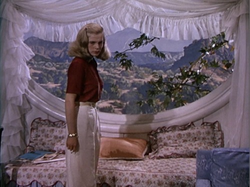 maximummovies:Desert Fury spends a good deal of time in the large mansion house Paula shares with he