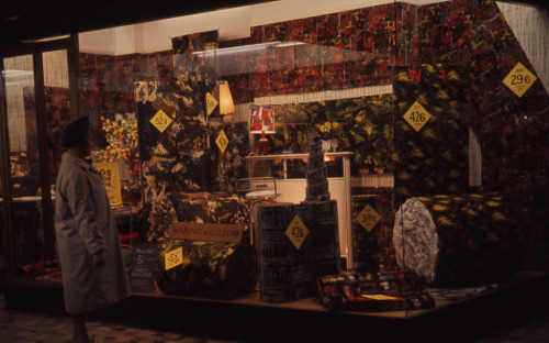 Waring and Gillow window display, Newcastle upon Tyne, 1963 (via Tyne &amp; Wear Archives &amp; Muse