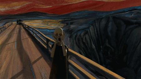  Edvard Munch + Pink Floyd + Sebastian Cosor “I WAS WALKING ALONG A PATH WITH TWO