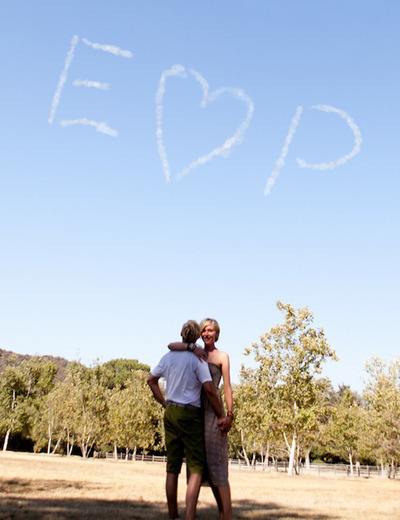 cliterference:  liquorinthefront:  Every year, Ellen and Portia celebrate their anniversary with a little sky writing. Too cute.  Did anyone else notice that they are wearing the exact same outfits in the first picture and the last picture? 