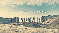 shli1117:  Mumford and Sons | I Will Wait