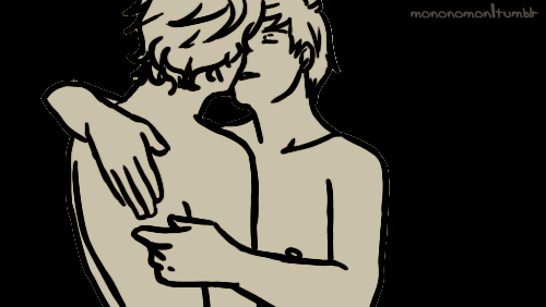 ifabulourry:  Larry fanarts gif credit(x) she draws amazingly!!