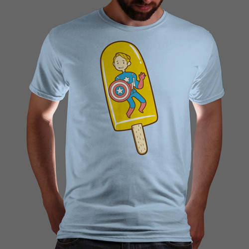 everybodyilovedies:  qwertee:  “Capsicle” is today’s tee on www.Qwertee.com Get this great design now for the super price of £8/€10/ผ for 24 hours only. Be sure to “Like” this for 1 chance at a FREE TEE this weekend, “Reblog” it for