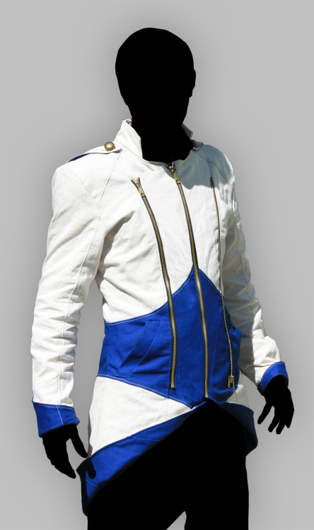 volantedesign: Ancestors: Kenway Options Since the Kenway jacket is available with two closure opti