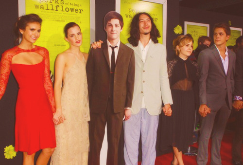 take-felix-felicis:  The Perks Of Being a Wallflower cast. Los Angeles Premiere